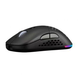 Hiditec GME010005 Ratón Gaming Inalámbrico GX30 Pro Wireless, 26000 DPI Pixart 3395, Triple Conectividad (2.4Ghz/BT/USB), Hot-Swap, 77g, Batería, ARGB