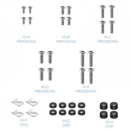 Tooq Soporte Pared TV LP6070TN - Giratorio e Inclinable para Pantallas de 37 a 70 Pulgadas, Carga Máx. 50kg, Negro