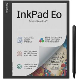 PocketBook InkPad Eo Lector de Libros Electrónicos 10.3" E Ink Kaleido Color Gris (Mist Grey) 64GB Precio: 617.68999963. SKU: B138JP6KSW