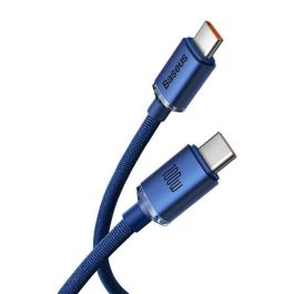 Cable USB-C a USB-C Baseus CAJY000603 Azul Cable USB-C a USB-C Baseus CAJY000603 Azul