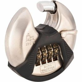 Burg Wachter 23 C 70 SB Candado Cilíndrico Acero Inoxidable 70 mm Apertura Codificada