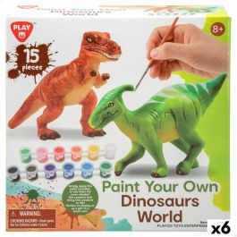 Set 2 Dinosaurios PlayGo 15 Piezas 6 Unidades 14,5 x 9,5 x 5 cm Dinosaurios Para pintar Precio: 51.49999943. SKU: B17JAX6LXW