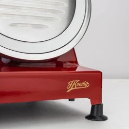 H.KoeNIG MSX254 HKO3760124955354 - Cortadora de fiambres con cuchilla de 25 cm
