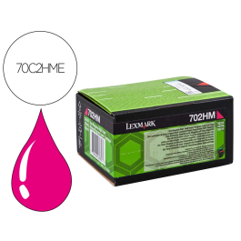 Lexmark Toner Magenta 70C2HME Original para CS310 CS410 CS510 hasta 3.000 Páginas Precio: 236.79000015. SKU: B15ZD5NAXF
