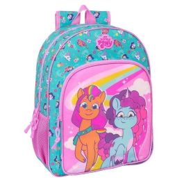 Mochila Escolar My Little Pony Magic Rosa Turquesa 33 x 42 x 14 cm Precio: 21.49999995. SKU: B18GA6688L