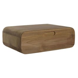 DKD Home Decor Mesita de Noche Balines de Teca Natural con 1 Cajón (41,5x30x8cm), Alto 17cm x Ancho 50cm x Fondo 40cm Precio: 130.5900002. SKU: B1CN8QVFLT