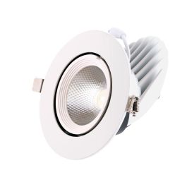Foco Downlight LED 24W 3600Lm 4000ºK Circular Orientable 40.000H [HO-COB-C-OR-24W-W] Precio: 22.68999986. SKU: 15096798380419