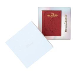 ERIK Set Cuaderno A5 tapa dura 200 hojas + Bolígrafo Blancanieves Disney, en caja de regalo
