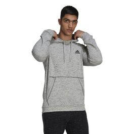 Sudadera con Capucha Hombre Adidas Essentials Gris claro