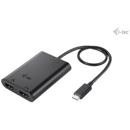 Adaptador HDMI i-Tec C31DUAL4K60HDMI Negro