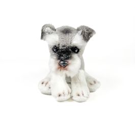 Deqube 939D00257 Peluche Schnauzer Sentado 12cm Bocalán para Bebés +0 Meses Deqube 939D00257 Peluche Schnauzer Sentado 12cm Bocalán para Bebés +0 Meses