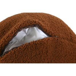 DKD Home Decor Cojin Suelo Boho Terracota Bucle 1c24 50 x 40 x 50 cm