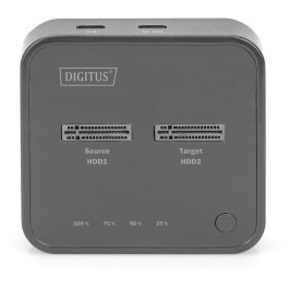 Digitus Dual M.2 NVMe SSD Docking Station con Lector de Tarjetas SD-Express