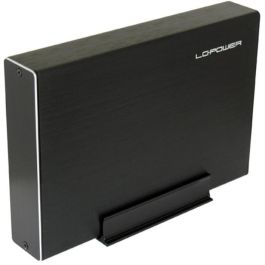 LC-Power LC-35U3-Becrux Carcasa Externa 3.5" SATA a USB 3.0 Aluminio Negro 5 Gbit/s para HDD/SSD