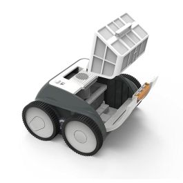 BESTWAY Aquaglide Robot Aspirador de Piscina Autónomo, Inalámbrico y Recargable para Limpieza Automática de Fondo Plano hasta 3,5x5m