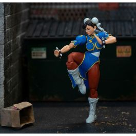 Figura street fighter ii chun-li artículada 15 cm Figura street fighter ii chun-li artículada 15 cm