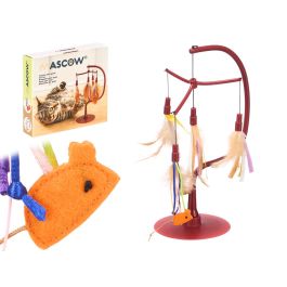 Mascow Juguete para Gato con Plumas 12.5 x 11 x 27 cm Precio: 17.5000001. SKU: B15FW4NSL8