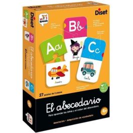 Diset Juego Educativo El Abecedario Castellano con 27 Puzzles para 4 Años Precio: 8.88999947. SKU: B1EASDV3Z6
