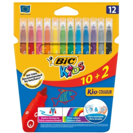 Bic Rotuladores Bic Kids Coloreur 10+2 Punta Media Surtidos Precio: 2.50000036. SKU: B1EPVQ8CB5