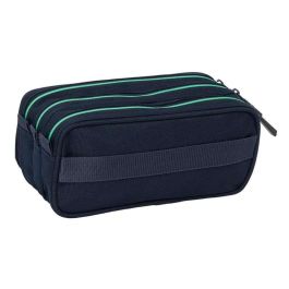 Safta Portatodo Triple Big Real Madrid 2ª Equipación 25/26 - Estuche Escolar 21,5x10x8 cm