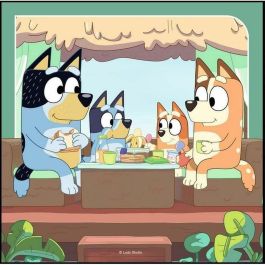 Ravensburger RAV4005556056859 Puzzle Bluey Las aventuras de Bluey 3x49 Piezas