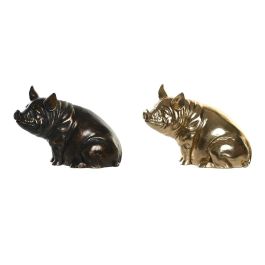 Figura Moderno DKD Home Decor Dorado Cobrizo 10.5 x 14 x 18.5 cm (2 Unidades) Precio: 19.49999942. SKU: B175NXETRJ