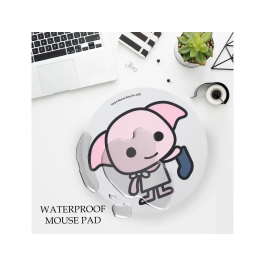 Wondee Alfombrilla Ratón Redonda Dobby Antideslizante Control Preciso 200 mm