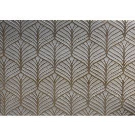 DKD Home Decor Mesita Auxiliar Urban Marron Blanco 49 x 53.5 x 49 cm