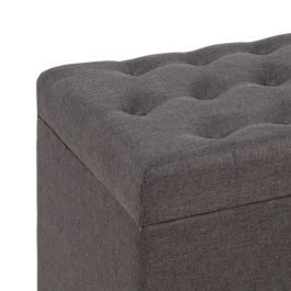 Baúl Tejido Sintético Madera 140 x 50 x 50 cm Baúl Tejido Sintético Madera 140 x 50 x 50 cm