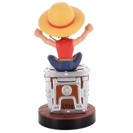 Cable Guy Wanted Poster Luffy One Piece - Soporte de sujeción para mandos y móviles, 20cm