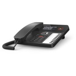 Gigaset DESK 800A - Teléfono Fijo con Cable, Negro