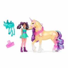 Unicorn School SPI6072678 Figuras de Ava y Leaf - Incluye 5 accesorios - Para niños a partir de 4 años