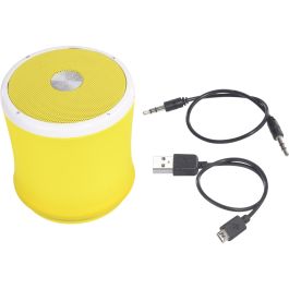 TerraTec 145358 Altavoz Bluetooth CONCERT BT NEO XS Inalámbrico Amarillo 2.2W