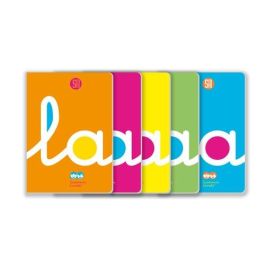 Lamela Libreta Grapada Tapa Polipropileno A4 50H Cuadrovia 5 Mm (5 Col.Fluor Surt.) 5 unidades Precio: 21.88999989. SKU: B13HMZQKZ6