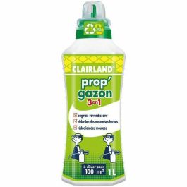 Clairland Prop'Gazon Fertilizante Líquido Concentrado 3 en 1 para Césped - Revitaliza, Reduce Malas Hierbas y Limita Musgo - 1 L Precio: 27.50000033. SKU: B19LPE9BQZ