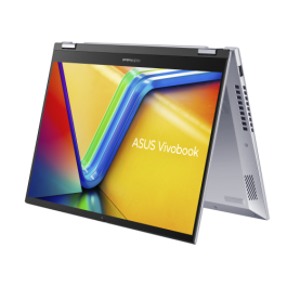 ASUS Vivobook S 14 Flip TP3402VA-LZ273W - Ordenador Portátil 14" WUXGA (Intel Core i5-1335U, 16GB RAM, 512GB SSD, UHD Graphics, Windows 11 Home) Plata Fría - Teclado QWERTY español ASUS Vivobook S 14 Flip TP3402VA-LZ273W - Ordenador Portátil 14" WUXGA (Intel Core i5-1335U, 16GB RAM, 512GB SSD, UHD Graphics, Windows 11 Home) Plata Fría - Teclado QWERTY español