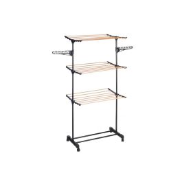 Tendedero Kipit 16 metros 3 alturas, negro efecto madera, 80x15x10 cm (4 Unidades) Tendedero Kipit 16 metros 3 alturas, negro efecto madera, 80x15x10 cm (4 Unidades)