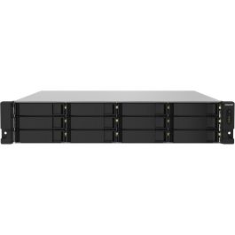 Qnap Servidor NAS Ts-1232Pxu-Rp 12 Bahías 4GB DDR4 RAID 0,1,5,6,10,50,60,JBOD Gigabit Ethernet