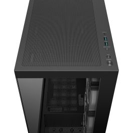 DeepCool CG580 4F V2 Midi Tower PC Gaming Negra con Ventana de Vidrio Templado para ATX/ITX/micro ATX