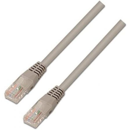 NANO CABLE Latigillo/Cable Red RJ45 CAT.6 UTP AWG24 5.0M Gris