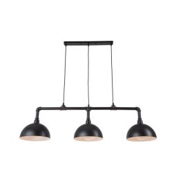SKD-P80016 Lámpara Colgante de Metal Arlington, Diseño Elegante Industrial, para Comedor Dormitorio Cocina. Compatible E27 LED.