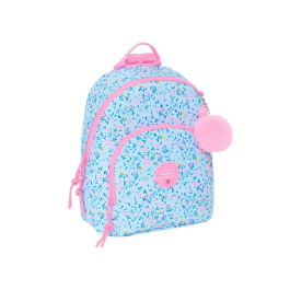 Mochila Casual Vicky Martín Berrocal Paraíso Rosa Azul claro 25 x 30 x 13 cm Precio: 24.95000035. SKU: B18NWP6E2X