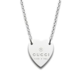 Collar Mujer Gucci YBB223512001 Plateado Precio: 356.49999979. SKU: S7228022