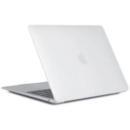 eSTUFF Funda Rígida Transparente Mate para MacBook Air 13.6" M4/M3/M2 (2025/2024/2022)