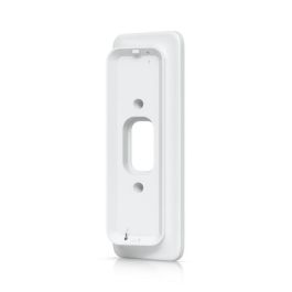 Ubiquiti G4 Doorbell Pro PoE Gang Box Mount Blanco - Soporte de Montaje Seguro Plano o Angulado para Caja Eléctrica Estándar de Timbre