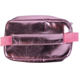 The Concept Factory Riñonera Infantil Rosa Metalizado Plástico