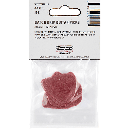 Dunlop Pack 12 Púas Gator Grip 0,58Mm