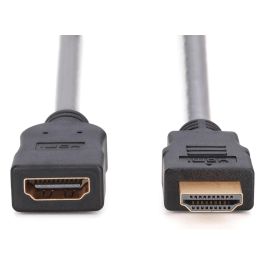 Digitus Cable Extensor HDMI High Speed Tipo A M/F 3.0m con Ethernet UHD 4K@24Hz Chapado en Oro Negro
