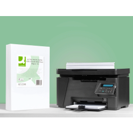 Q-connect Papel Fotocopiadora Ultra White Din A3 100 Gramos Paquete de 500 Hojas