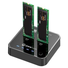 CoreParts USB3.2 Type C (10Gbps) SATA M.2 SSD cloner, Docking Station for M.2 SATA to M.2 SATA with Clone Function- Box includes USB-C Cable, Power Supply and user manual Precio: 66.50000038. SKU: B1CG23JWEN